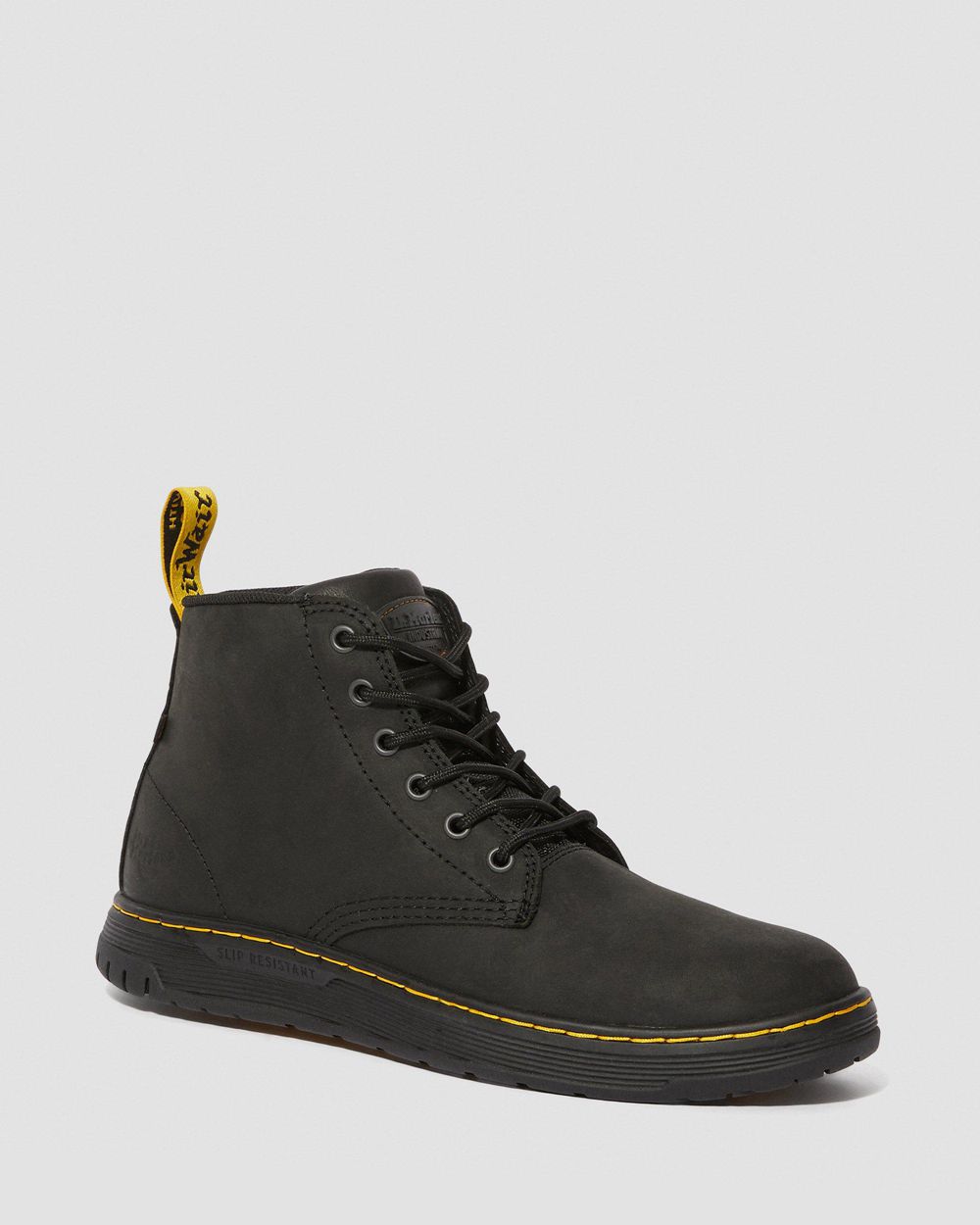 Dr Martens Ledger Slip Resistant Kožené Pracovné Topánky Damske ( Čierne ) SK 267-AWSFVI